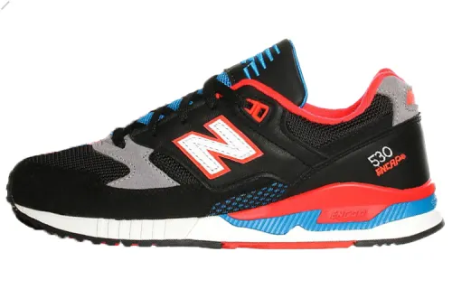 New Balance NB 530 Comfortable Low top Running Shoes Men's Black Pink