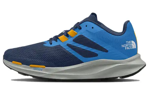 THE NORTH FACE Vective Eminus Pu Cushioning Slip Resistant Low top Athletic Shoes Men's Blue