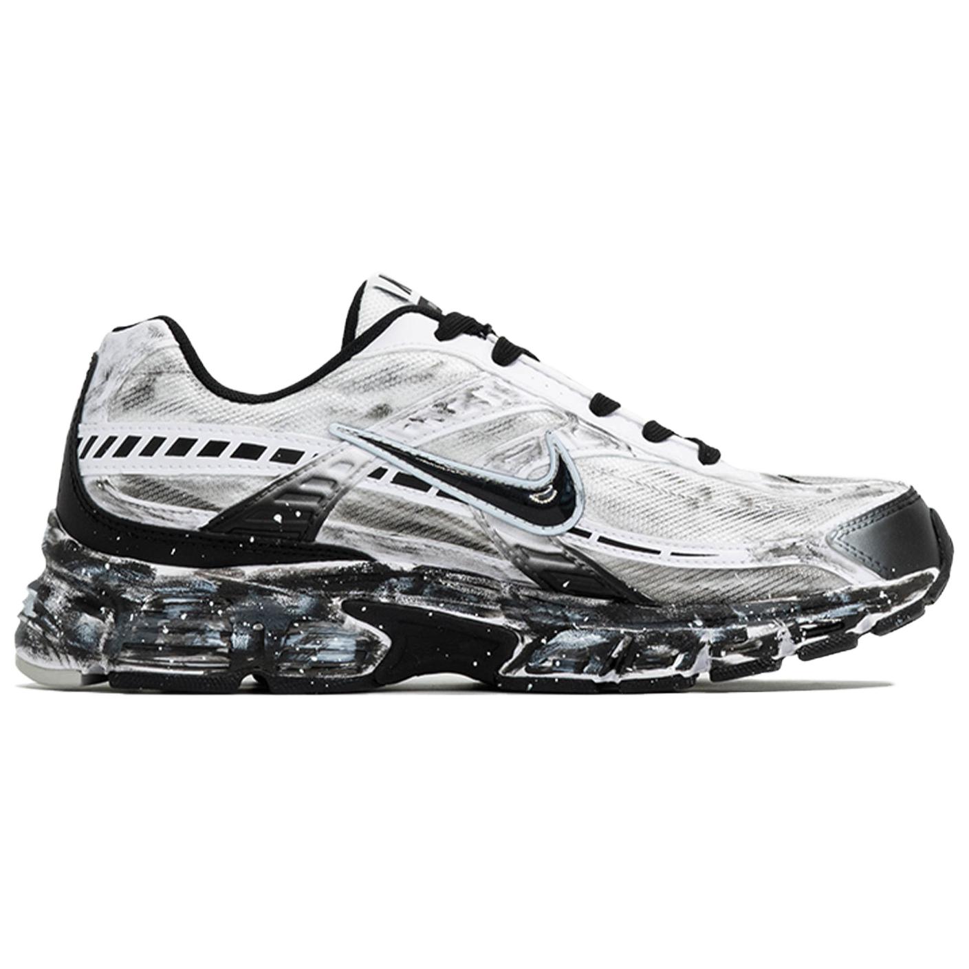 Nike Initiator Abrasion Resistant Low top Running Shoes Men’s Black White Gray
