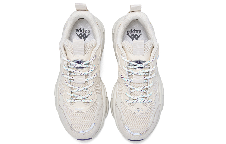 Kappa Wanderer 3 Cushioning, Wear Resistant Low top Casual Training Running Shoes Unisex Beige Brown