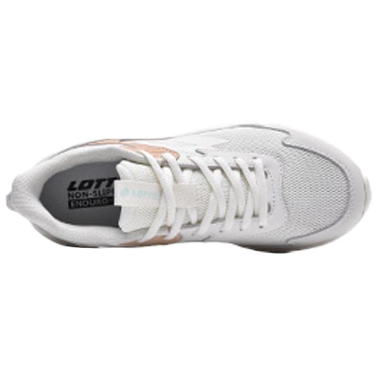LOTTO Cushioning Breathable Lightweight Low top Casual City Commuting Running Shoes Women’s Ivory White