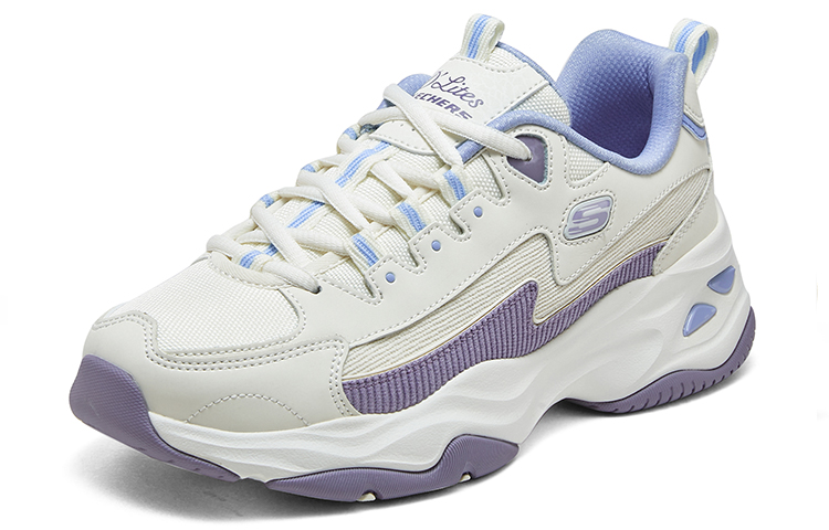 Skechers Dlites 1.0 ‘Beige Purple Blue’ Women’s