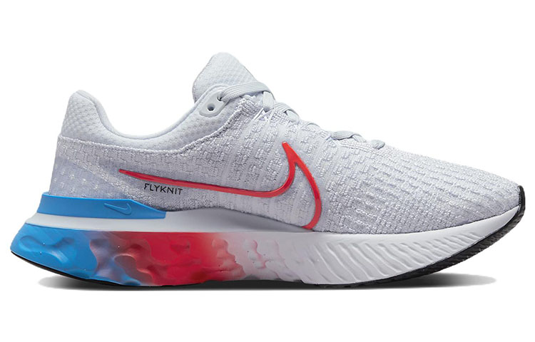 Nike React Infinity Run Flyknit 3 ‘Grey Bright Crimson’ Women’s