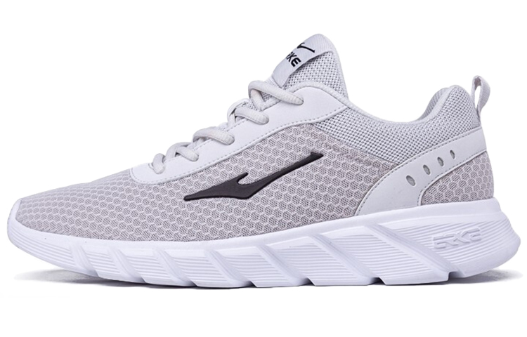 Erke Cushioning Slip Resistant Breathable Low top Running Shoes Men’s Gray