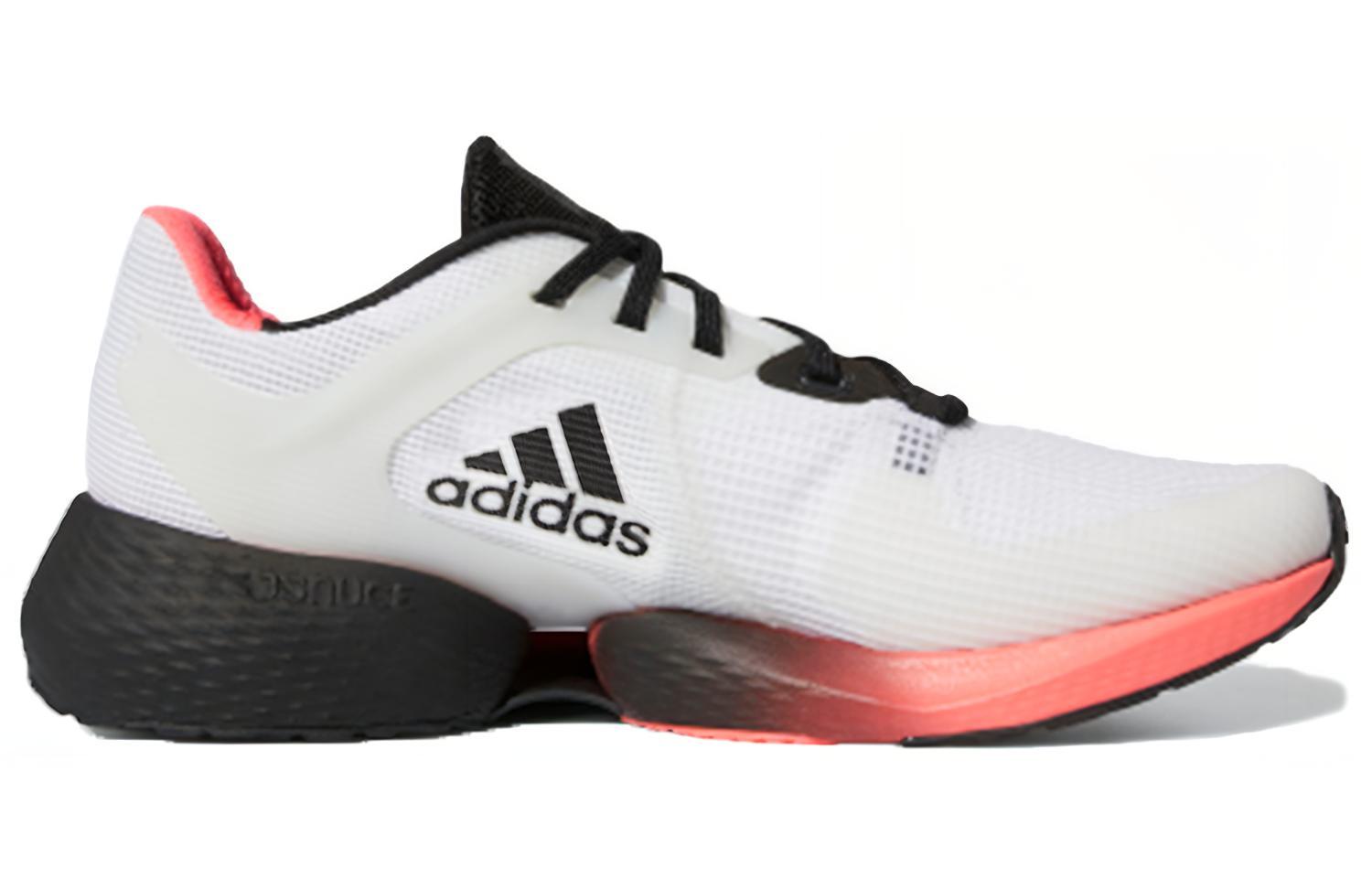 Мужские кроссовки adidas Alphatorsion (бело-черно-розовые) — фото 2