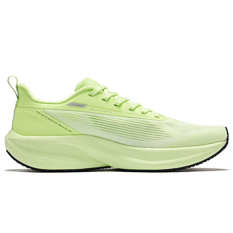 Erke Lightning 4 Cushioning Abrasion Resistant Rebound Low top Casual Running Shoes Men’s Fluorescent Sprout Green