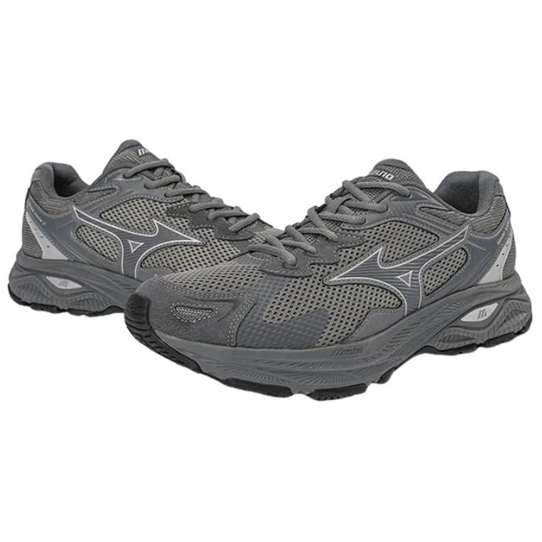 Mizuno SPARK CN Comfortable Abrasion Resistant Breathable Low top Casual Running Shoes Unisex Gray
