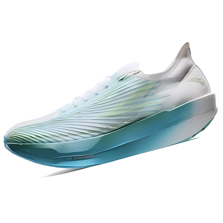 Anta C202 G9 Cushioning Slip Resistant Abrasion Resistant Low top Casual Running Shoes Men’s White Blue Green