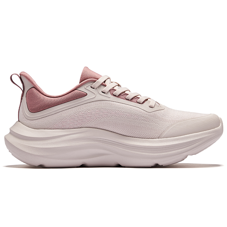 Erke Breathable Lightweight Rebound Low top Casual City Commuting Running Shoes Women’s Painted Gray Lip Stain