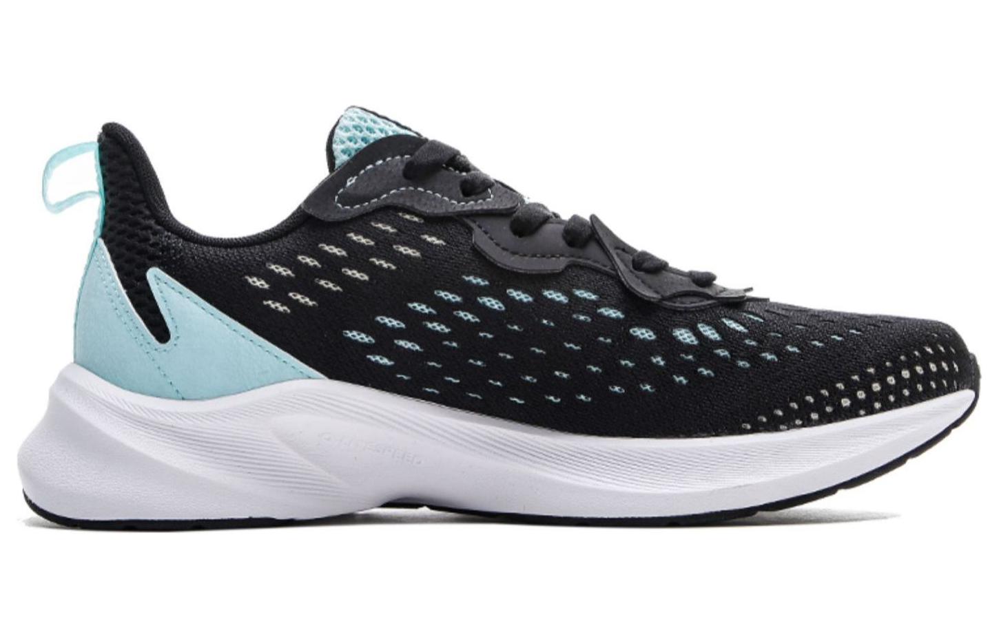 QIAODAN Minimalist Style Slip Resistant, Abrasion Resistant, Lightweight Low top Running Shoes Men’s Black Blue