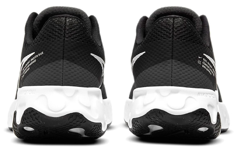 Женские кроссовки Nike Renew Ride 2 (черно-белые) — фото 5