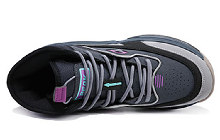 PEAK Trendy Rubber Cushioning High top Running Shoes Women’s Dark Gray