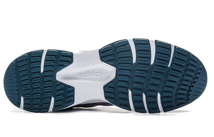 Мужские кроссовки adidas neo 90S VALASION (серо-бело-зеленые) — фото 5