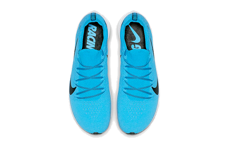 Мужские кроссовки Nike Zoom Fly 1 (сине-белые) — фото 3