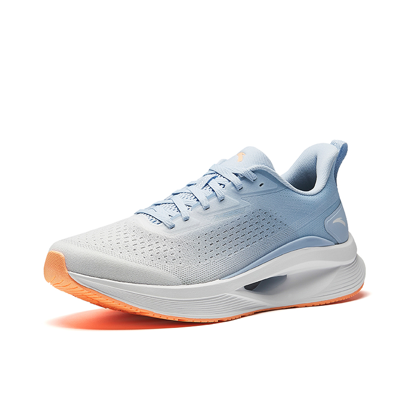 Anta Hydrogen Run Cool Slip Resistant Abrasion Resistant Low top Casual Running Shoes Men’s White Blue