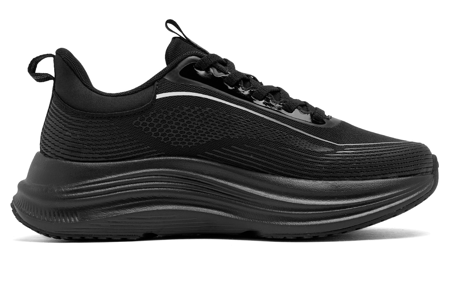 QIAODAN Fabric Cushioning Slip Resistant Abrasion Resistant Breathable Lightweight Height Increasing