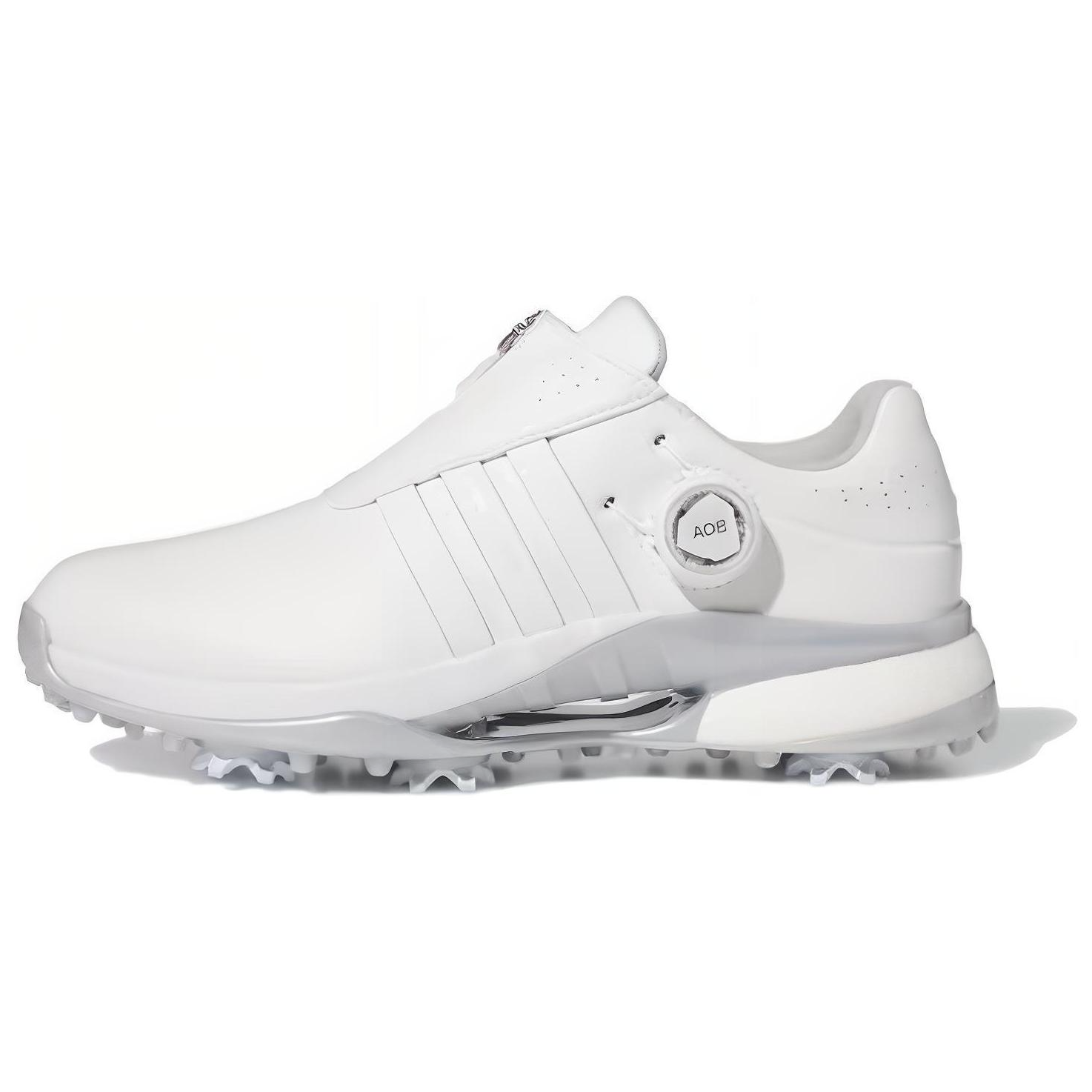 Adidas Tour360 24 Boa Boost Cushioning Abrasion Resistant Cushioning, Wear Resistant Low top Golf Shoes Women's White