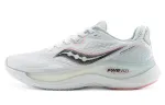 Saucony Phoenix Inferno 2 Cushioning Slip Resistant Low top Running Shoes Women's Sky Blue Pink