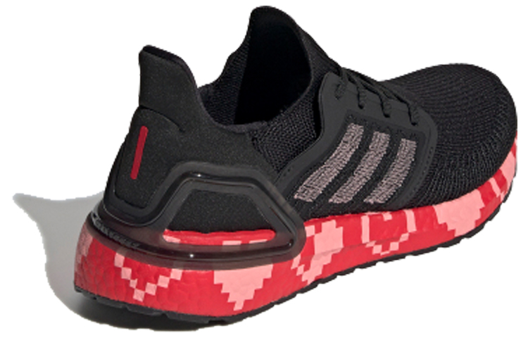 Женские кроссовки adidas ULT (черно-красный) — Чёрный / красный — фото 3