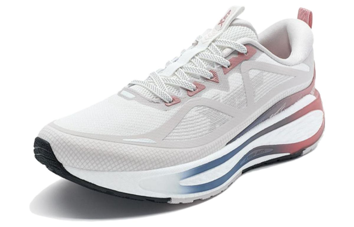 XTEP Cushioning, Wear Resistant Low top Running Shoes Women’s White Pink