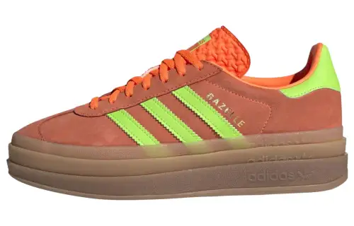Gazelle Wmns Adidas Originals Bold 'Solar Orange Green' Women's