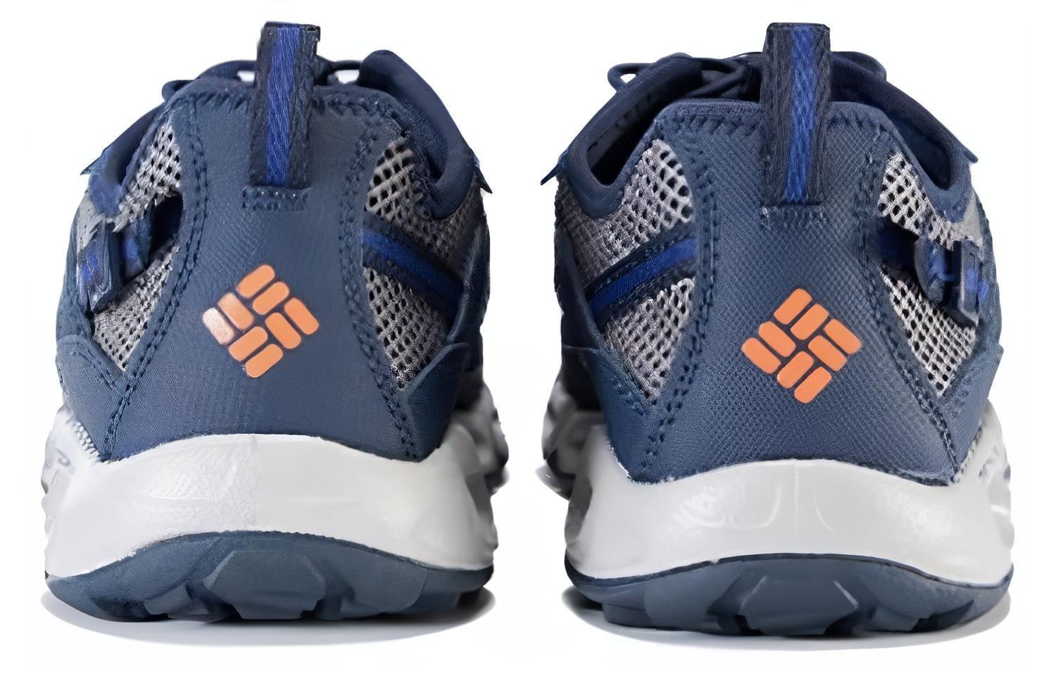 Columbia CREEL Fashion Cushioning Slip Resistant Abrasion Resistant Low top Outdoor Shoes Men’s Blue Gray