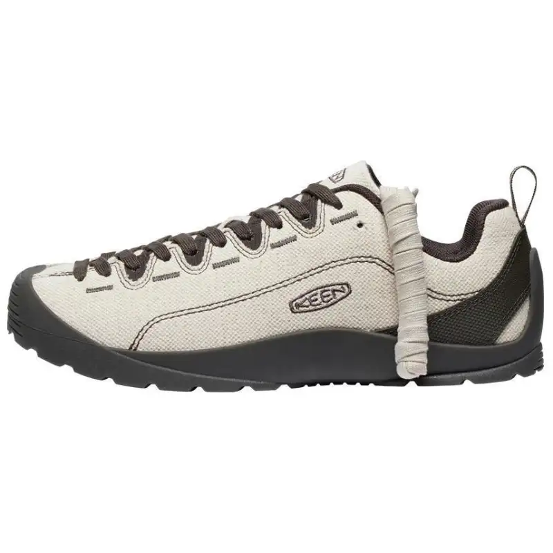 Keen Jasper Canvas Comfortable Abrasion Resistant Lightweight Low top Outdoor Shoes Women's Silver Black