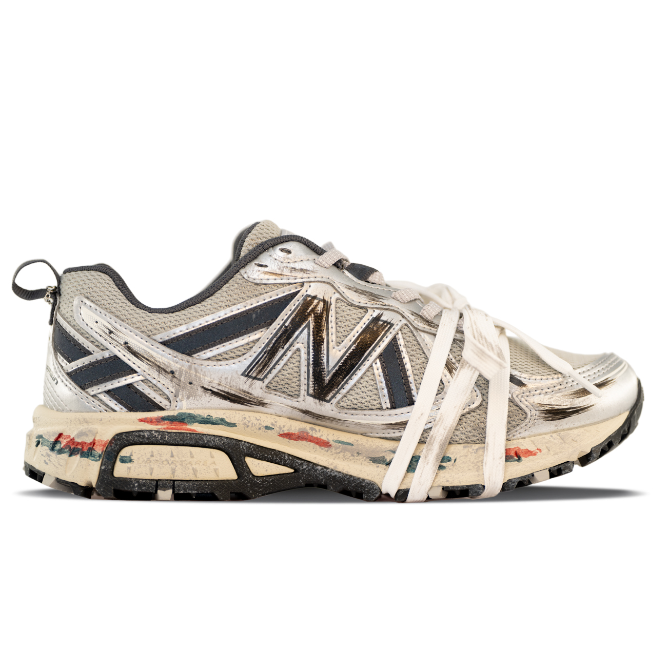 New Balance NB 410 V5 Cushioning, Wear Resistant Low top Running Shoes Unisex Beige