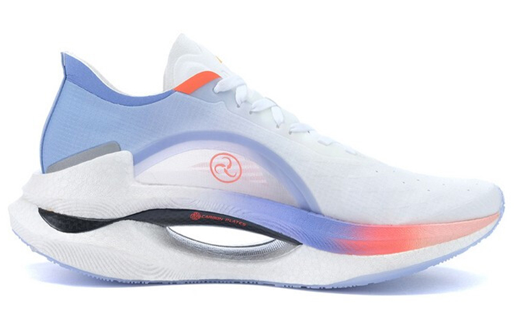 LINING Jue Ying WMNS Running Shoes — White/Blue