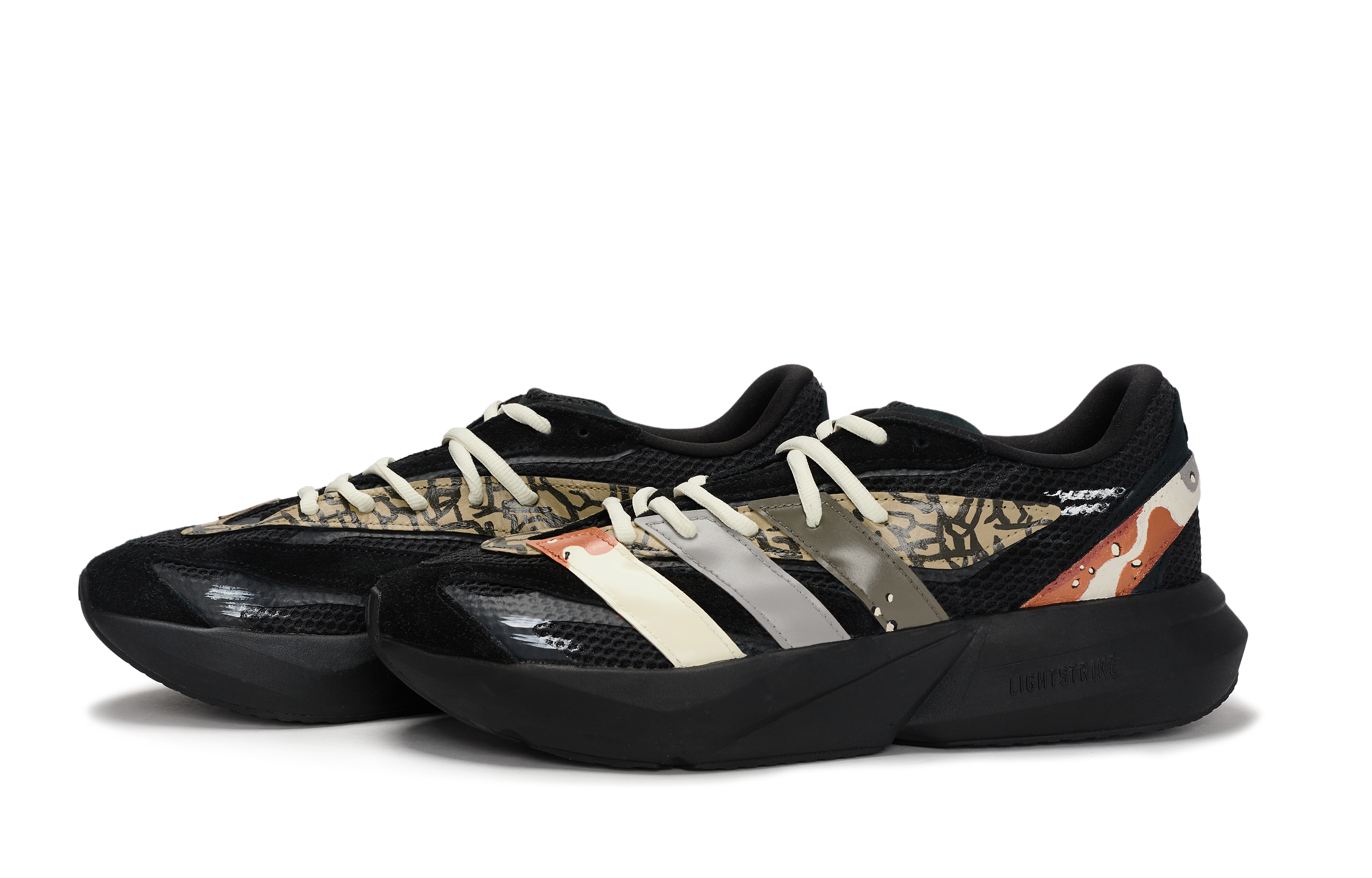 Adidas LIGHTBLAZE Slip Resistant Abrasion Resistant Slip Resistant Abrasion Resistant Low top Running Shoes Men’s