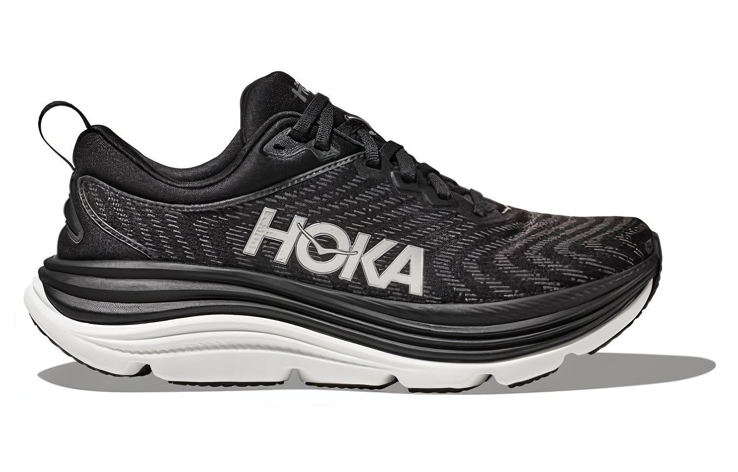 HOKA ONE ONE Gaviota 5 Slip Resistant Abrasion Resistant Low top Running Shoes Men’s Black