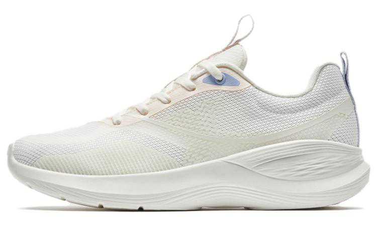 XTEP Comfort 1.5 Slip Resistant Cushioning Abrasion Resistant Low top Running Shoes Women’s White Pink Purple