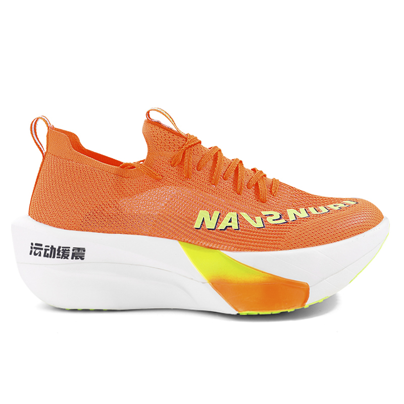 IRUNSVAN Running Shoes Unisex Mismatched Color Summer Warm Orange