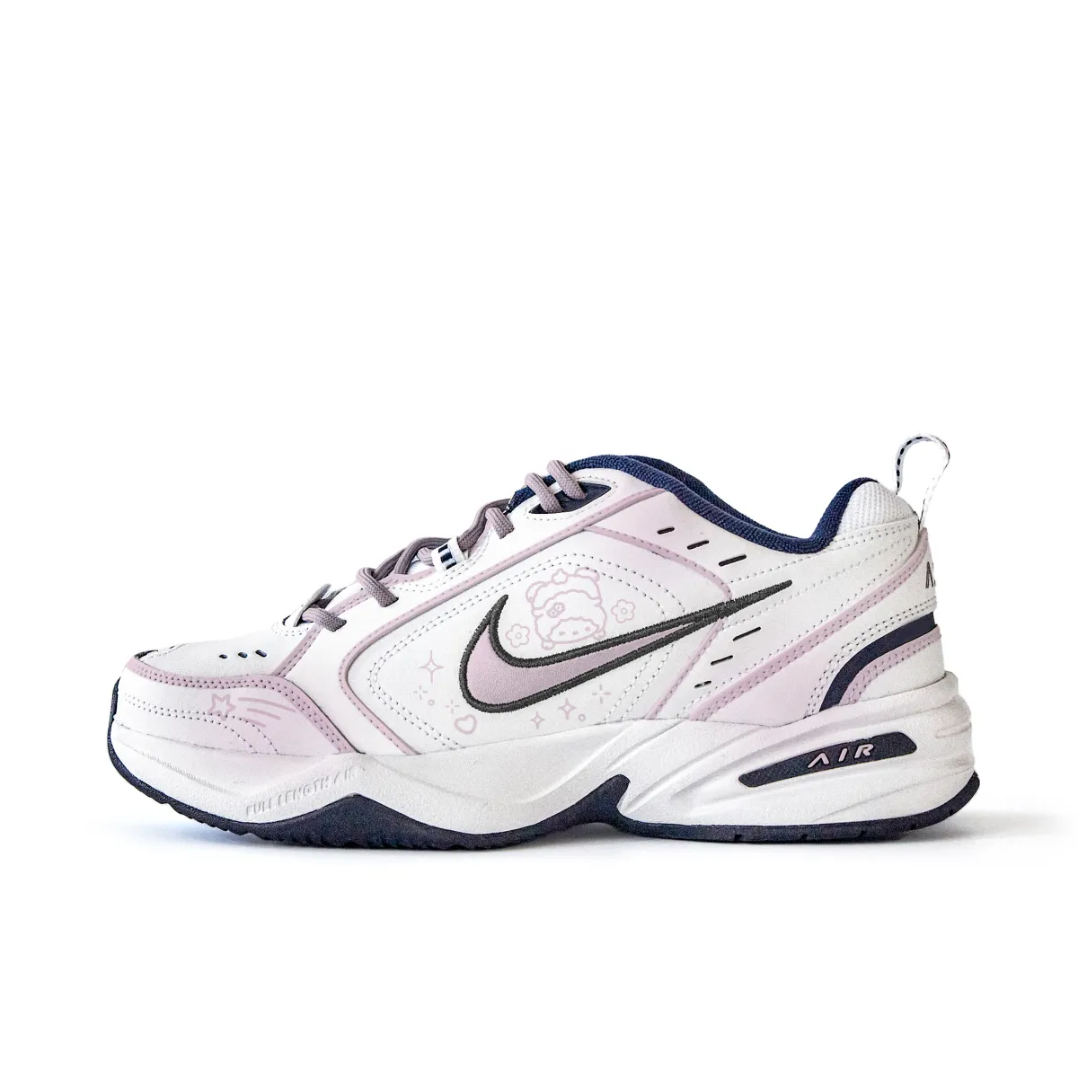 Nike Air Monarch 4 Slip Resistant Abrasion Resistant Slip Resistant Abrasion Resistant Low top Chunky Sneakers Unisex