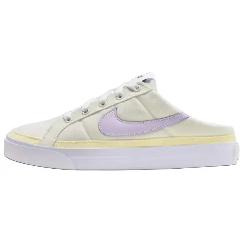 Nike Court Legacy Mule 'Light Yellow Purple' Women's