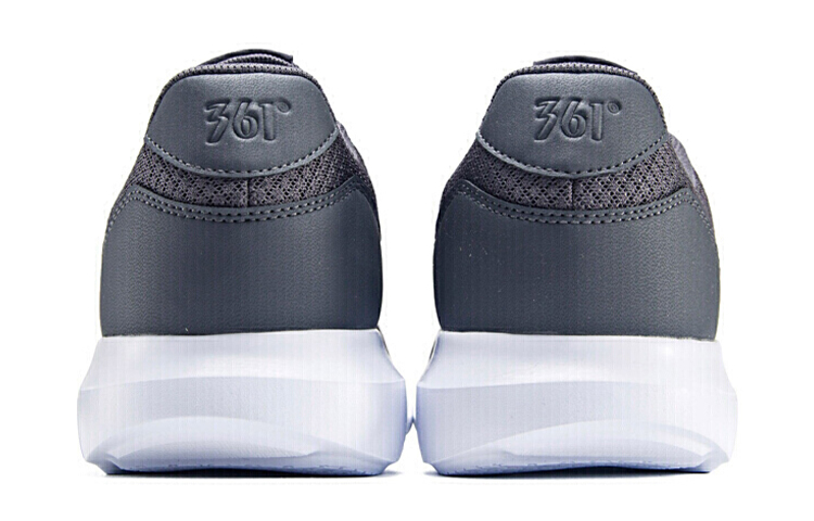 361° Breathable Cushioning Low top Running Shoes Men’s Gray White