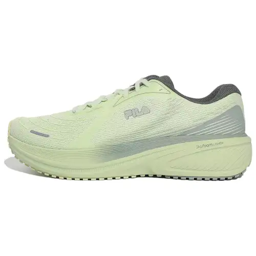 FILA Float Max Cushioning Breathable Low top Running Shoes Unisex Green