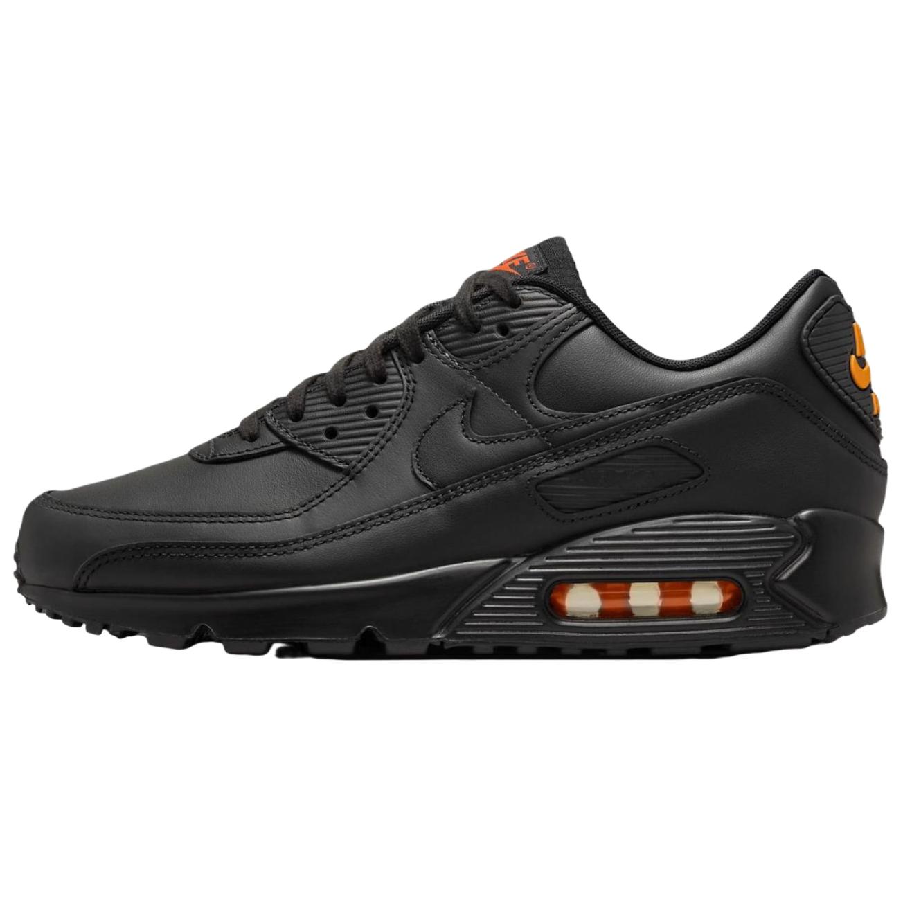 Nike Air Max 90 Casual Running Shoes Unisex Black