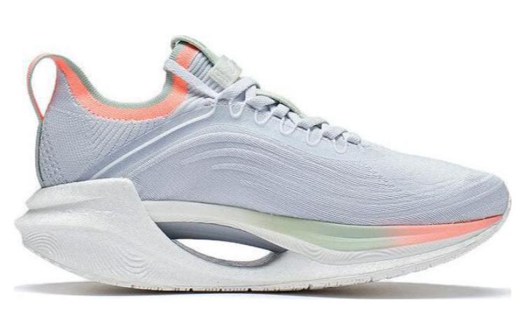 Li Ning Shadow Essential Cushioning Slip Resistant Abrasion Resistant Low top Running Shoes Women’s Light Frost Blue