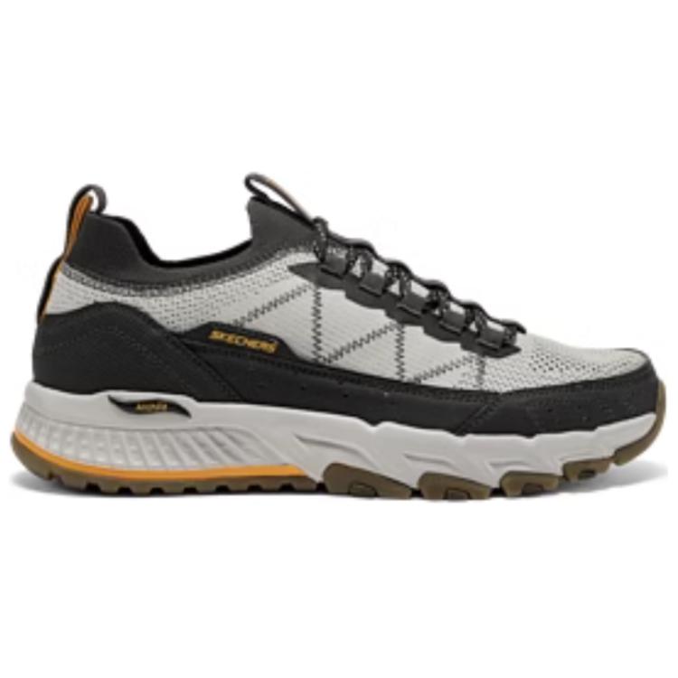 Skechers OUTDOOR MENS Comfortable Low top Outdoor Shoes Men’s Gray Yellow