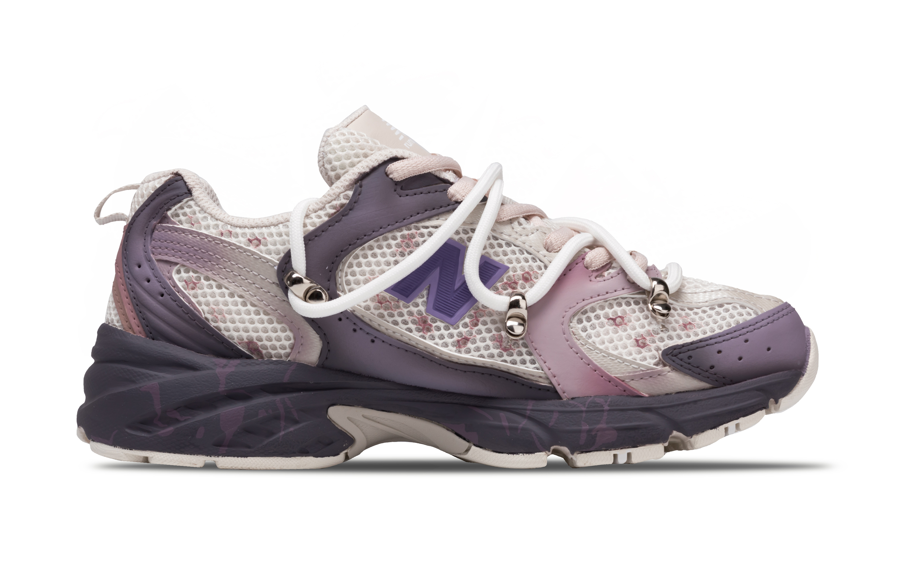 New Balance NB 530 Abrasion Resistant Breathable Low top Casual City Commuting Running Shoes Unisex Light Purple