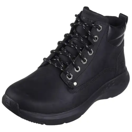 Skechers Relaxed Fit Mid top Outdoor Shoes Men's Black