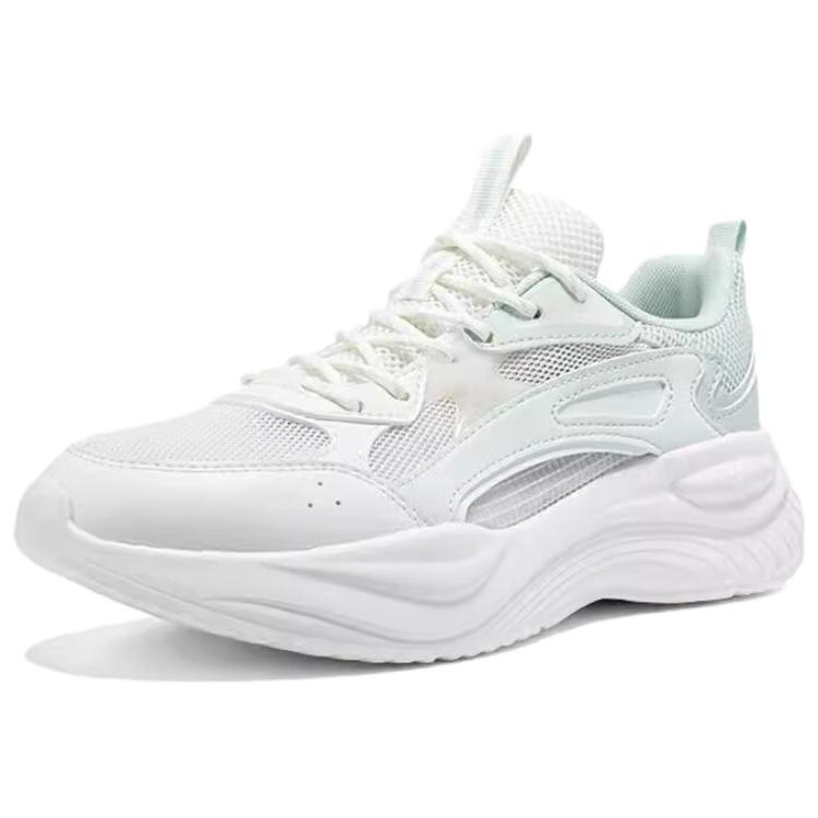 361° Life Collection Slip Resistant Abrasion Resistant Low top Casual Running Shoes Women’s White Green