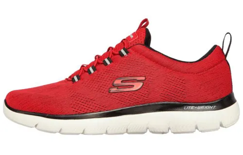 Skechers Summits Running Shoes Men's Low Top Red