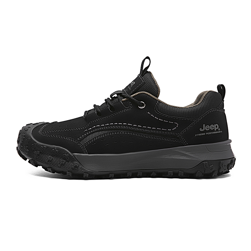 Jeep Wear resistant And Lightweight Low top Outdoor Shoes Men’s Black