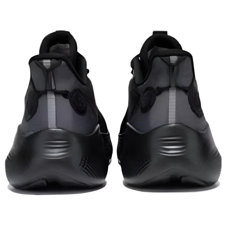 361° Slip Resistant And Abrasion Resistant Coverage Low top Sprint Running Shoes Men’s Black Gray