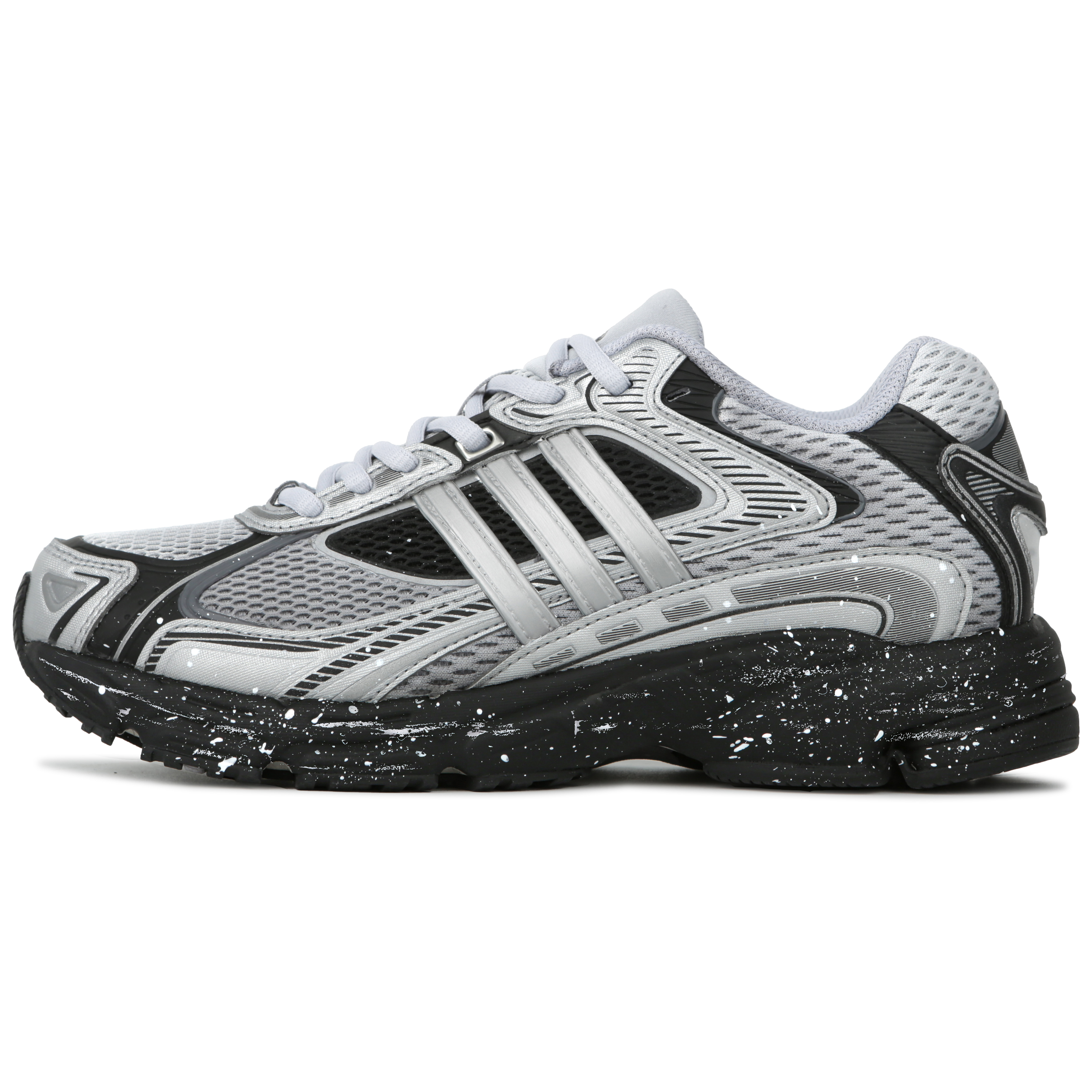 Adidas Originals Response Cl Cushioning Breathable Low top Running Shoes Unisex Silver Black
