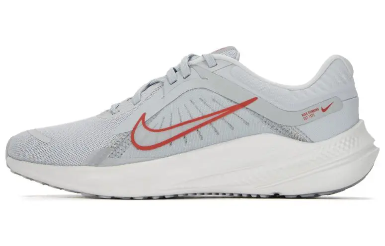 Nike Quest 5 Fabric Cushioning Slip Resistant Abrasion Resistant Coverage Lightweight Low top Running Shoes Women's