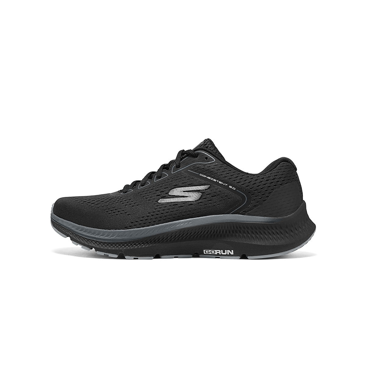 Skechers Go Run Consistent 2.0 Mesh Cushioning, Wear Resistant Low top Running Shoes Men’s Black