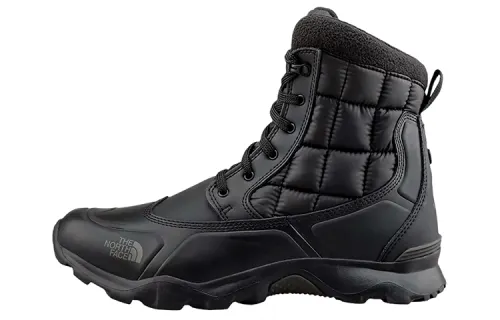 THE NORTH FACE ThermoBall Fabric Slip Resistant, Abrasion Resistant, Thermal High top Outdoor Shoes Black